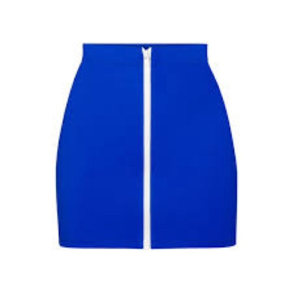 #359. Sporty Zipper Swim Mini Skirt